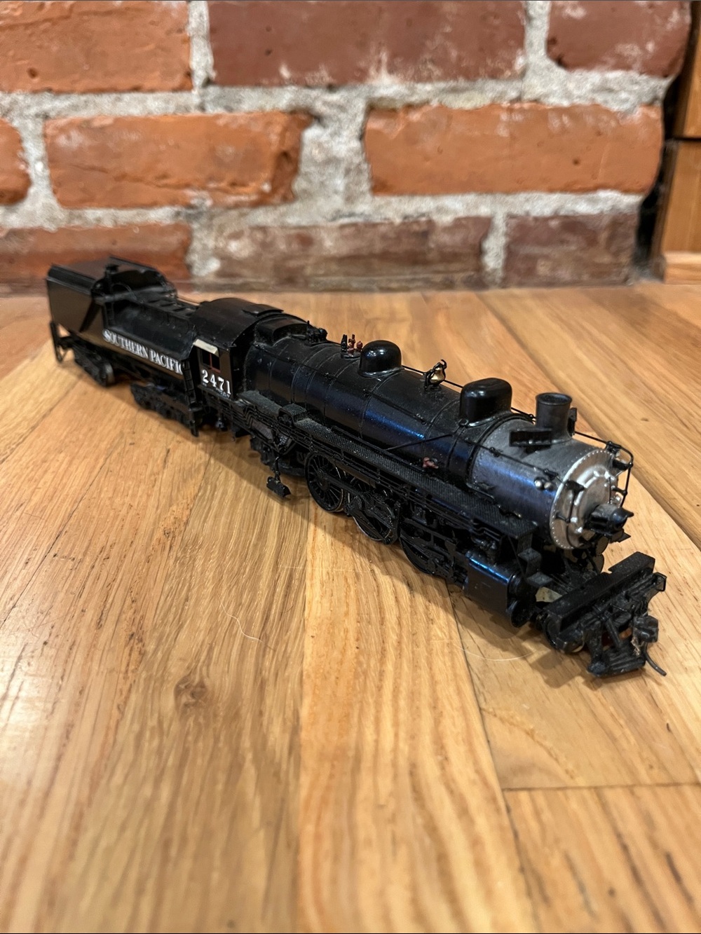 Vintage Balboa HO Brass Southern Pacific P-10 4-6-2 Steam Locomotive w/Box